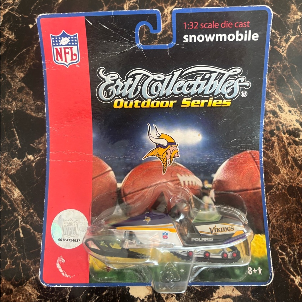 NFL Vikings‎ Die-Cast Snowmobile - Purple and White